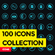 100 Icons Collections - GraphicRiver Item for Sale