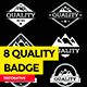 8 Quality Badges - GraphicRiver Item for Sale