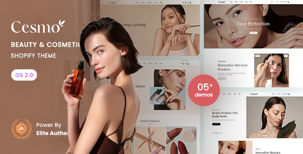 Cesmo - Beauty & Cosmetics Responsive Shopify 2.0 Theme