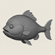 Fish 05 Print Ready 3D Model - 3DOcean Item for Sale