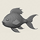 Fish 06 Print Ready 3D Model - 3DOcean Item for Sale