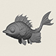 Fish 07 Print Ready 3D Model - 3DOcean Item for Sale