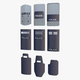 Riot and Tactical Police Shields Set M1 - 3DOcean Item for Sale