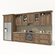 Classic European Style Kitchen Cabinet 25 - 3DOcean Item for Sale