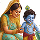 Radhe Krishna Baby Shower Invitation - VideoHive Item for Sale