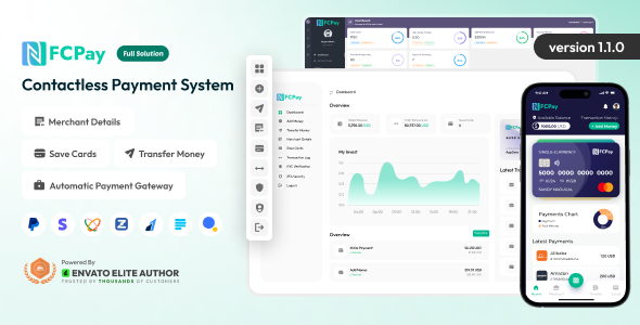 NFCPay - Contactless Payment System Full Solution