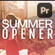 Summer Opener | MOGRT - VideoHive Item for Sale