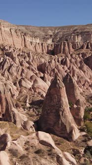 Cappadocia Landscape Aerial View