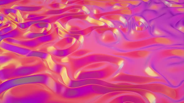 Motion Design 3d Abstract Holographic Gradient Animation