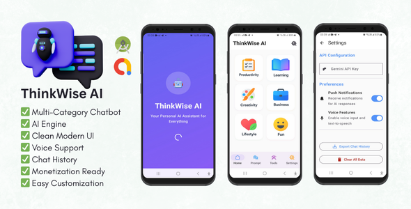 ThinkWise AI – Smart Multi-Category Chatbot
