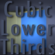 Cubic Lower Third - VideoHive Item for Sale