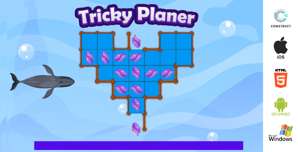 Tricky Planner – Logic Puzzle and Brain Game Template in Construct 3