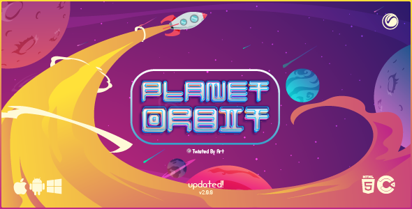 Planet Orbit - HTML5 Game Template