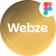 Webze - ICO & Crypto Landing Figma Template - ThemeForest Item for Sale