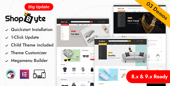 ShopByte - Mega Shop Prestashop Responsive Theme