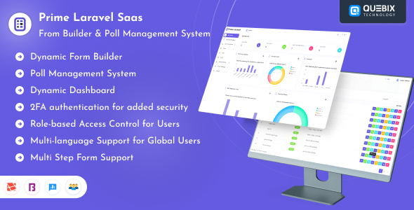 Prime Laravel Saas - Form builder & Poll Management System