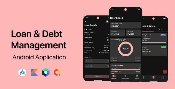 LoanDebtManager – Loan & Debt Tracker Android App (Kotlin + Jetpack Compose, Room, AdMob(