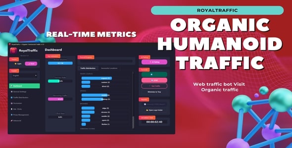 RoyalTraffic Pro - Organic Humanoid Traffic