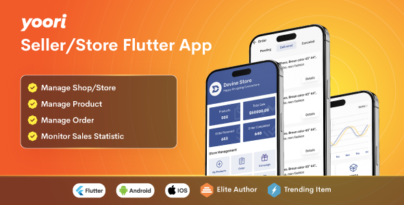 YOORI - Flutter Multi-Vendor eCommerce Customer App