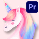 Unicorn Birthday Party Invitation MOGRT - VideoHive Item for Sale