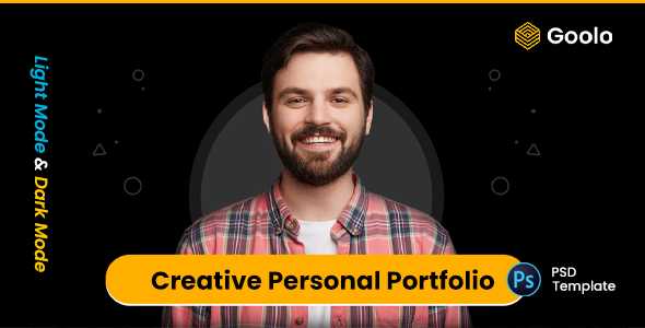 Goolo | Multi Resume Personal Portfolio PSD Template