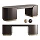 DUNA Plus Writing Desk by Capital Collection - 3DOcean Item for Sale