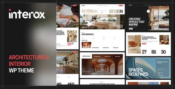 Interox – Architecture & Interior Design WordPress Theme