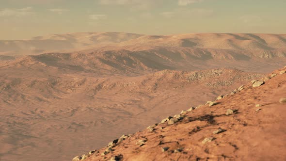 Sand Dunes at Sunset in the Sahara Desert