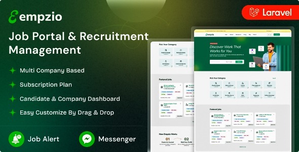 Empzio – Job Portal & Recruitment Management Application