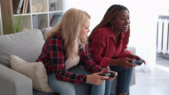 Home Video Game Tricky Girl Friend Trying to Win