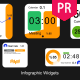Modern Infographic Widgets Pack | Clean UI Kit - VideoHive Item for Sale