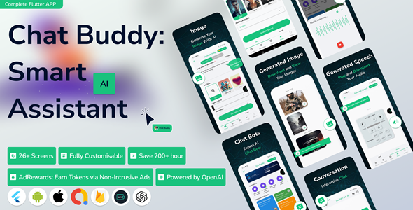 Smart AI Chat Companion: Complete Flutter Application