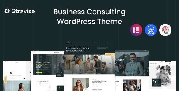 Stravise - Business Consulting WordPress Theme