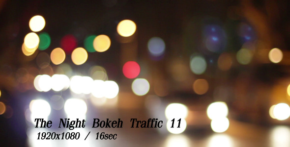 The Night Bokeh Traffic 11