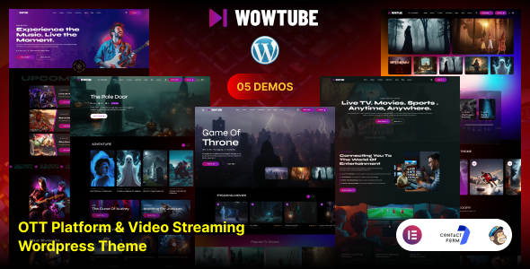 WowTube – OTT Platform & Video Streaming WordPress Theme