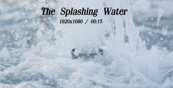 The Splashing Water
