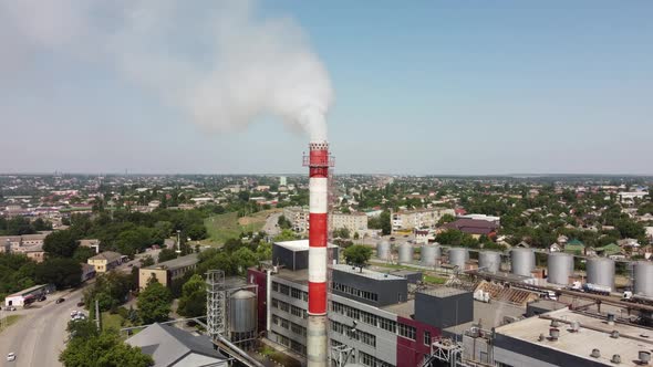 Smoking Pipe Aerial View