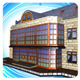 Toon Textured Apartment Building - 3DOcean Item for Sale