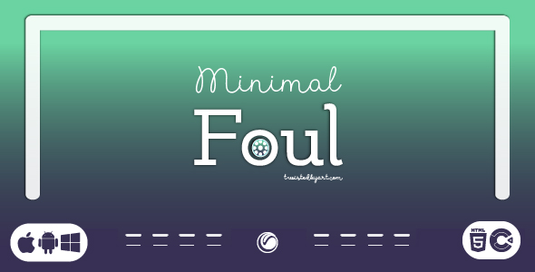 Minimal Foul - HTML5 Game Template