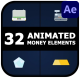 Animated Money Elements for After Effects - VideoHive Item for Sale