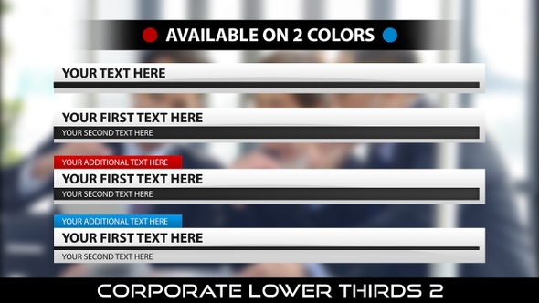 Corporate Lower Third 2