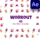 WorkOut Icon Animation - VideoHive Item for Sale