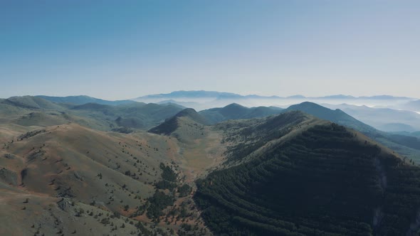 Mountains of Abruzzo, italy - Sunny day