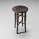 Bar Stool 3d Model - 3DOcean Item for Sale