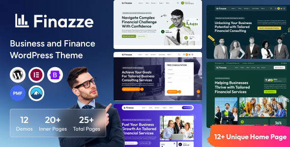 Finazze - Business and Finance WordPress Theme