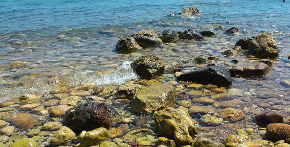 Rocks in the Sea