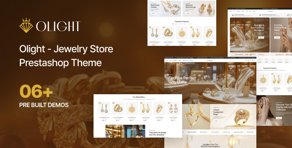 Olight Elementor – Jewelry Store Prestashop Theme