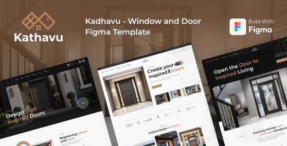 Kadhavu - Home Maintenance, Doors and Windows Services Figma Template