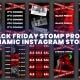 Black Friday Stomp Promo – Dynamic Instagram Stories Template for Sales & Discounts MOGRT - VideoHive Item for Sale