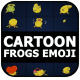Cartoon Frogs Emoji for After Effects - VideoHive Item for Sale